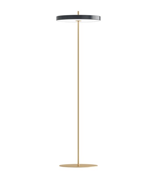UMAGE Asteria Ø43 antracit gulvlampe