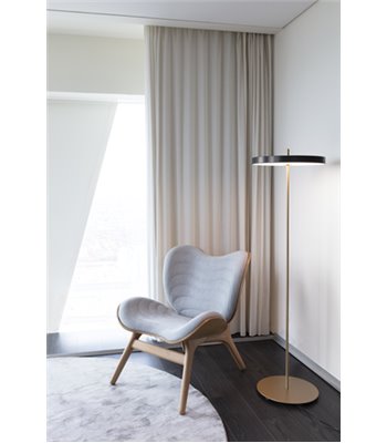 UMAGE Asteria Ø43 antracit gulvlampe