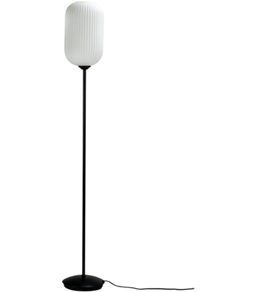 Dyberg Larsen Riflet opal gulvlampe