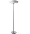 Dyberg Larsen DL45 mat hvid gulvlampe