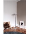 Dyberg Larsen DL45 mat hvid gulvlampe