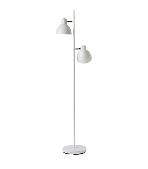 Dyberg Larsen Skagen 2 matt white gulvlampe