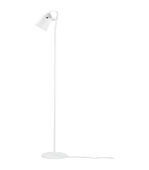 Dyberg Larsen Oslo mat hvid gulvlampe