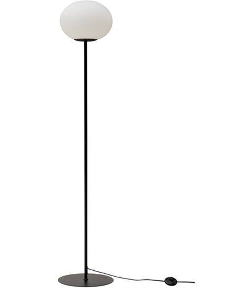 Dyberg Larsen Princess opal/sort gulvlampe