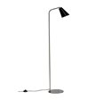 Dyberg Larsen Oswald sort/stål gulvlampe