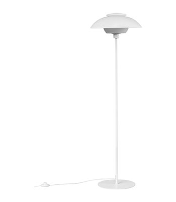 Dyberg Larsen Opus hvid gulvlampe