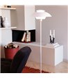 Dyberg Larsen Opus hvid gulvlampe