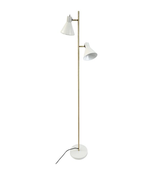 Dyberg Larsen Sleep kit hvid gulvlampe
