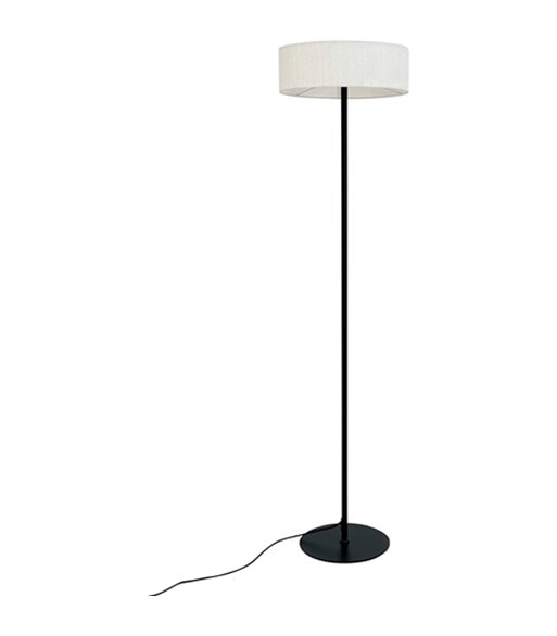 Dyberg Larsen Calix stof skærm gulvlampe