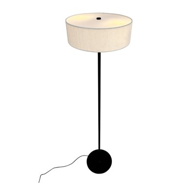 Dyberg Larsen Calix stof skærm gulvlampe