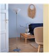 Dyberg Larsen Morph opal/krom gulvlampe