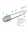 Sennheiser SKM 100-835 G3C Handheld Transm.,MMD 835 Capsular dynamic, Cardioid, C-Band 734-776MHz
