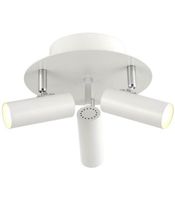 Oriva Mini hvid 3 spot rondel