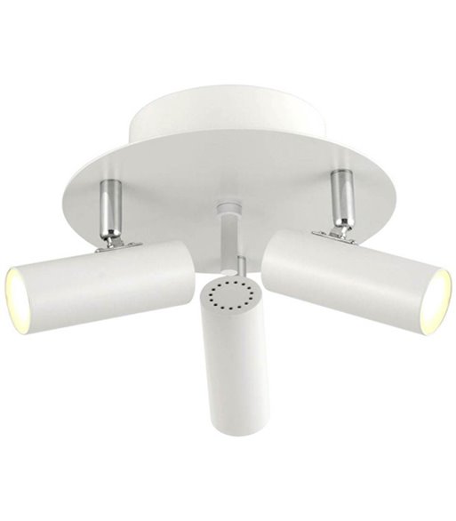 Oriva Mini hvid 3 spot rondel