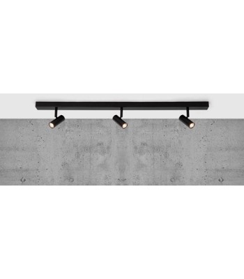 Nordlux Omari sort 3-spot skinne