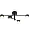 Nordlux Clyde Flex 4-Rail sort spotlight