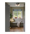 Nordlux Milford sort 3-spot rondel