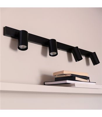 Dyberg Larsen Modern sort 4 spotskinne