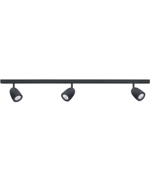ANTIDARK Designline 3 Bell sort 2 meter skinne loftspot
