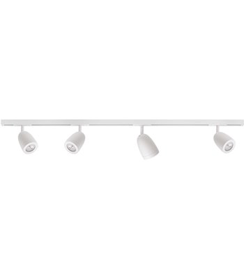 ANTIDARK Designline 4 Bell hvid 2 meter skinne loftspot