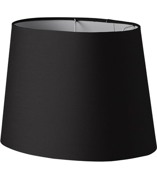 MS by KS C-oval Sort Ø24,5 lampeskærm