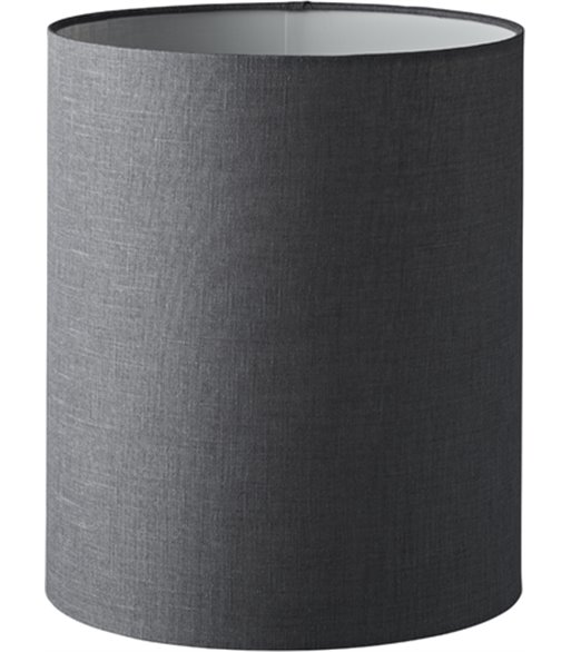 MS by KS Cylinder Grå Ø25 lampeskærm