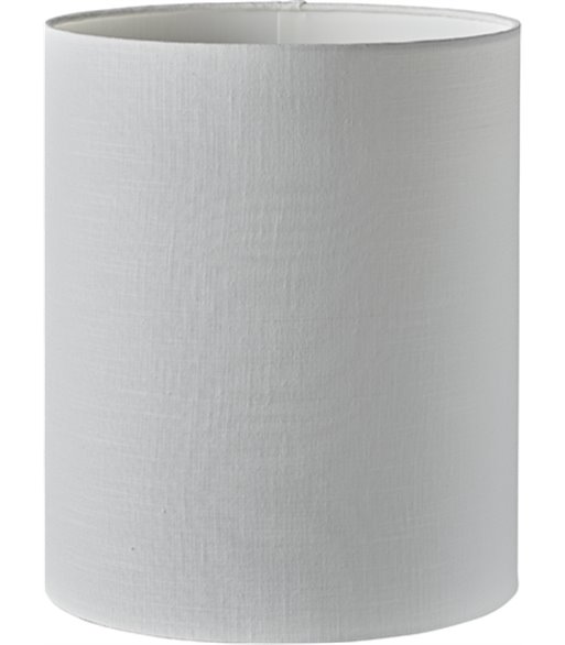 MS by KS Cylinder Hvid Ø30 lampeskærm