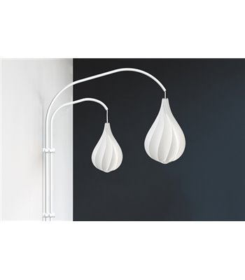 UMAGE Willow Double hvid vægbeslag