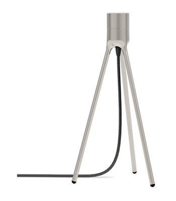 UMAGE Tripod brushed steel H 36 cm bordstativ