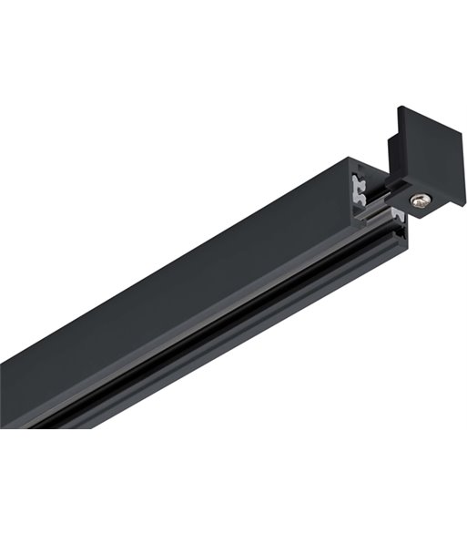 ANTIDARK Designline sort skinne 1,9 meter