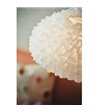 Nordlux Villo hvid chiffon pendel