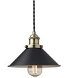 Nielsen Light Neksø messing/sort pendel