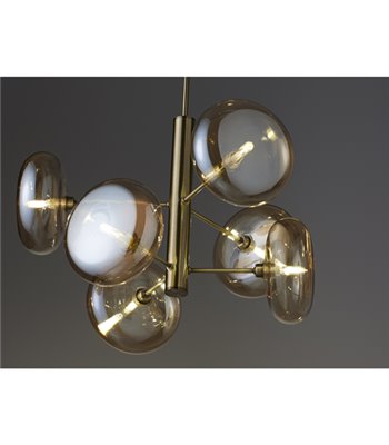 Nielsen Light Continental antik messing pendel