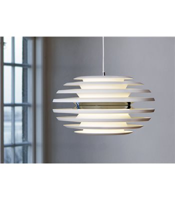 Belid Ellipse Ø50 hvid/krom pendel