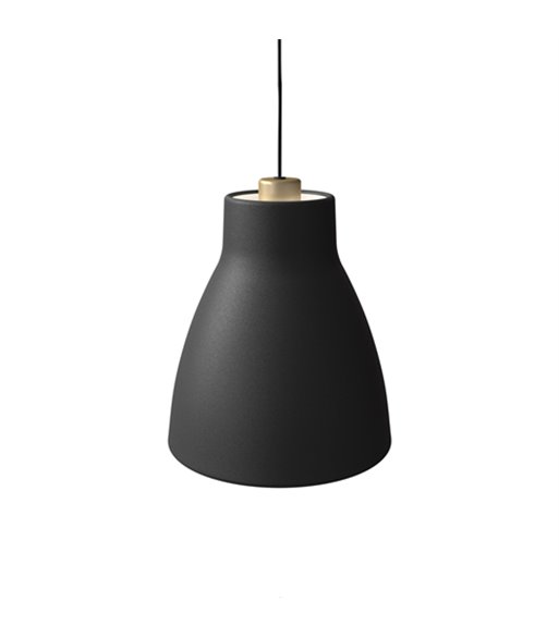 Belid Gong sort/guld pendel