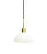 Herstal Vienda messing/opal glas pendel