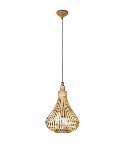 Eglo Amsfileld Ø35 bambus pendel