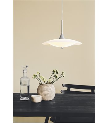 Halo Design Baroni Ø40 opal/alu pendel