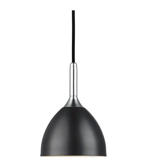 Halo Design Bellevue Ø14 sort/krom pendel