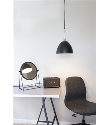 Halo Design Bellevue Ø14 sort/krom pendel