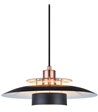 Halo Design Sørup Ø40 sort/kobber pendel