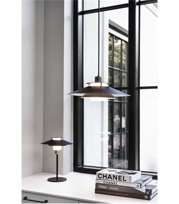 Halo Design Rivoli Ø40 sort/kobber pendel