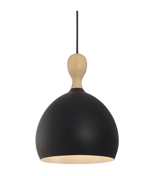 Halo Design Dueodde Ø24 sort pendel