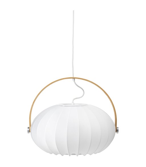 Halo Design DC Textile Ø40 cm white pendel