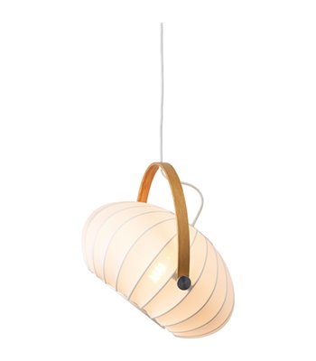 Halo Design DC Textile Ø40 cm white pendel