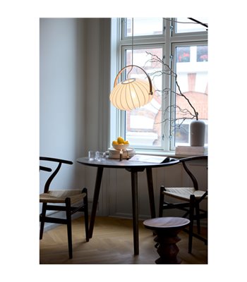 Halo Design DC Textile Ø40 cm white pendel