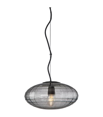 Halo Design Mesh Ø28 smoke pendel