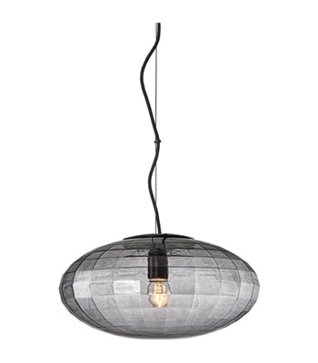 Halo Design Mesh Ø36 smoke pendel