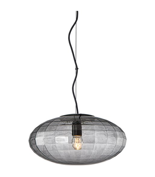Halo Design Mesh Ø36 smoke pendel