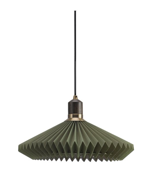 Halo Design Paris Ø40 grøn - sort kabel pendel